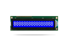 JXD1601A-1字符液晶 蘭屏白光