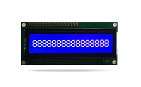 JXD1601A字符液晶 STN蘭屏白光