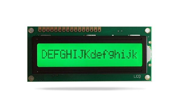 JXD1601A字符液晶 黃綠屏翠綠光