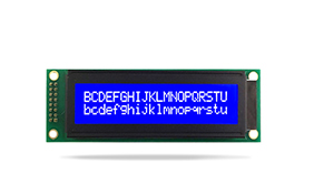 JXD2002A字符液晶 蘭屏白光
